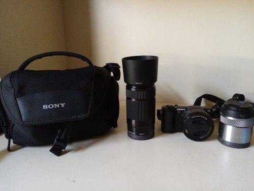 Kit Sony A5100+55-210mm F4.5 + 30mm F3.5 Macro