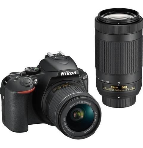 Nikon D5600 Afp 18 - 55mm Vr Y Afp 70 300mm Ed Combo