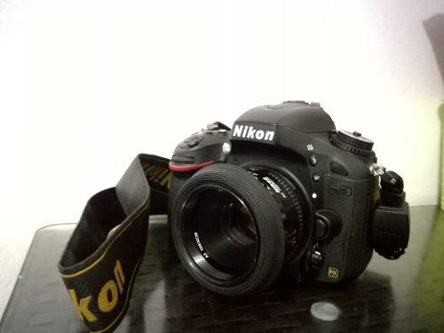 Nikon D610 Full Frame Con Lente 50mm Y Morral Lowpro