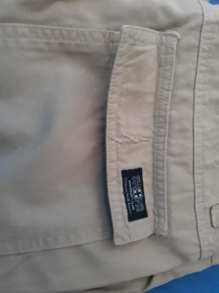 Pantalón Drill Beige Talla 36