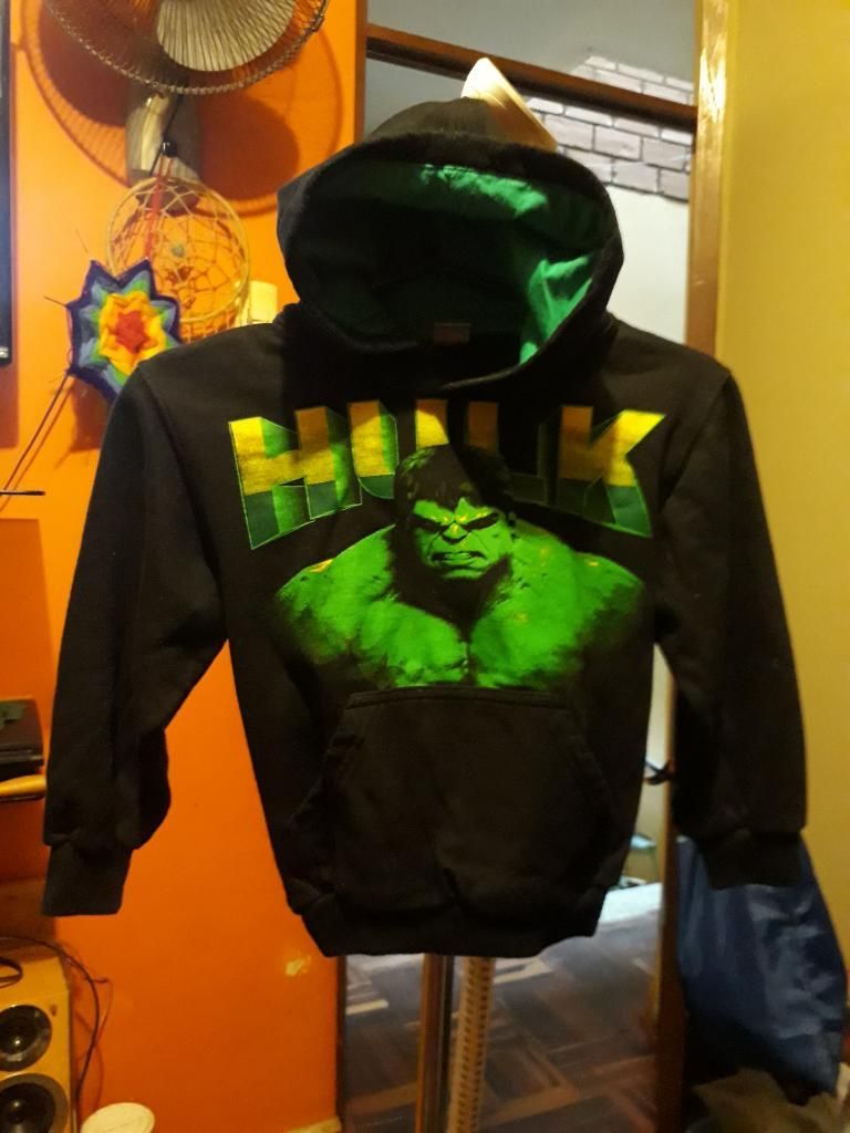 Poleron Niño Hulk T 6