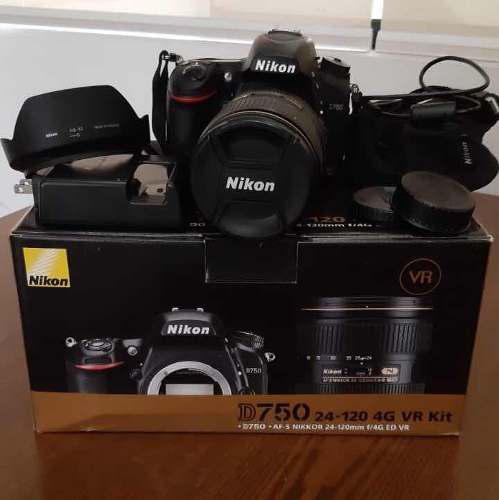 Remate Cámara Nikon D750 Lente 24-120 Mm C/hood