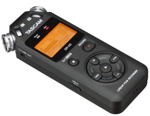 Tascam Dr-05 Portable Handheld Digital Audio Recorder