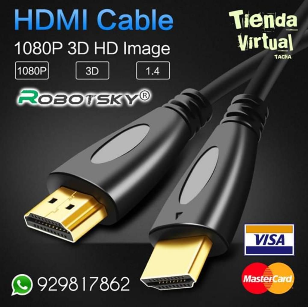 Cable Hdmi Fullhd Y 4k