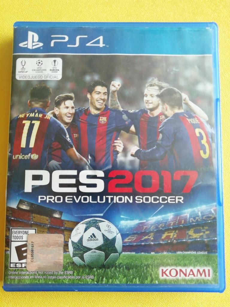 Pes  ps4