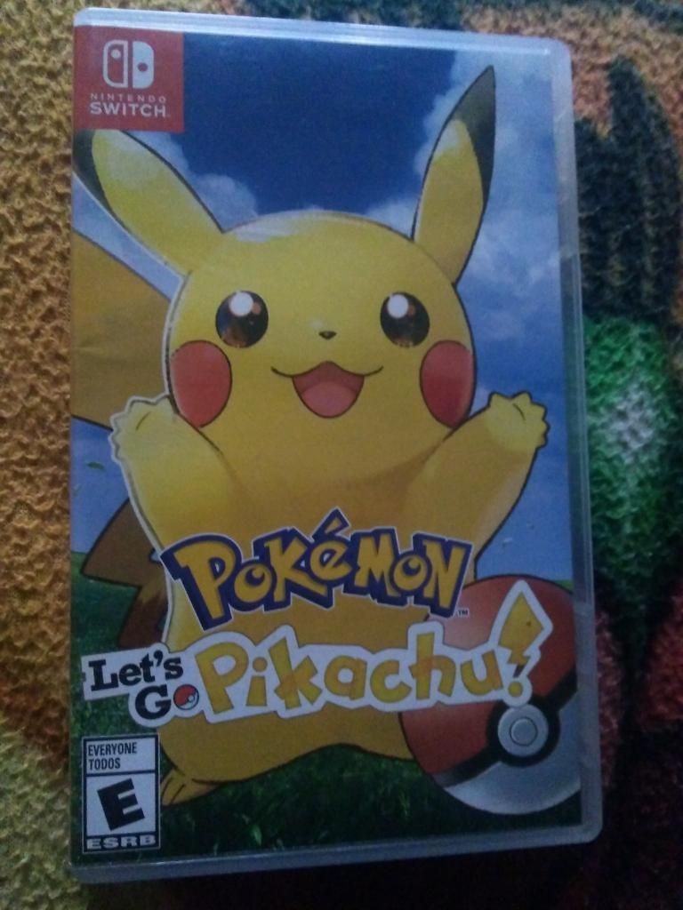 Pokemon Lets Go Pikachu
