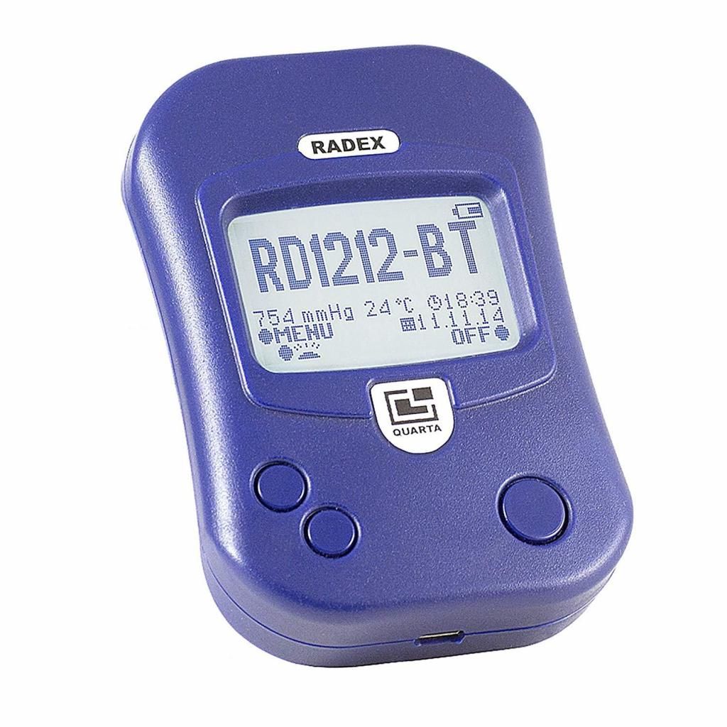 Radex RD-BT medidor, detector de radiación contador
