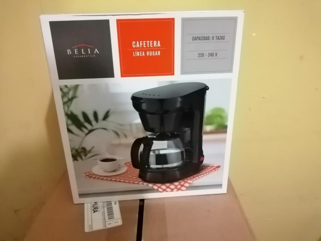 Cafetera Capacidad de 6 Tazas