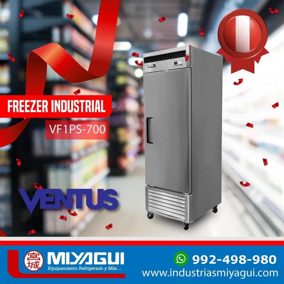 Freezer industrial Ventus VF-1PS-700 de 597 litros NUEVO