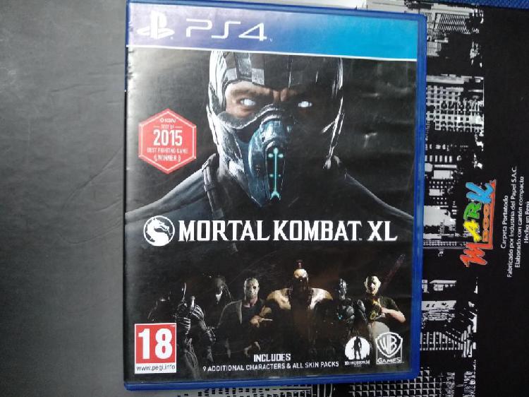 Mortal Kombat Xl Juego Ps