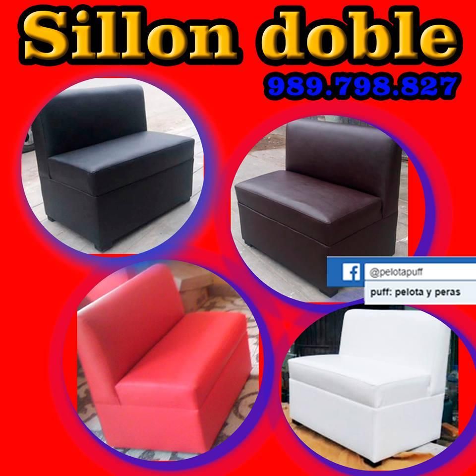 Sillon Doble - Lounge - Puff