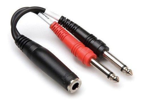 Hosa Ypp-136 1/4 Pulgadas Trsf A Doble Cable De Arranque Est