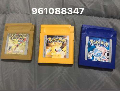 Juegos De Pokemon Game Boy Y Game Boy Color