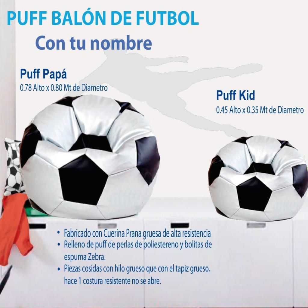 PUFF balón Y puff balón Kid De Futbol Personalizado