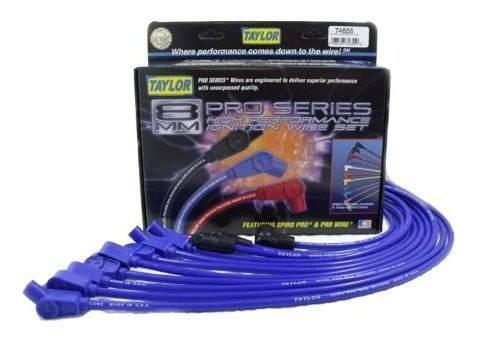 Taylor Cable 74655 Blue Universal Fit 8mm Spiropro Juego De