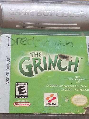 Vendo Juego El Grinch Para Game Boy Color