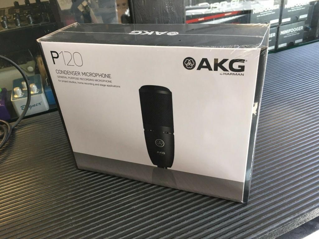 Micrófono Condensador Akg P120 Estudio Profesional Youtuber