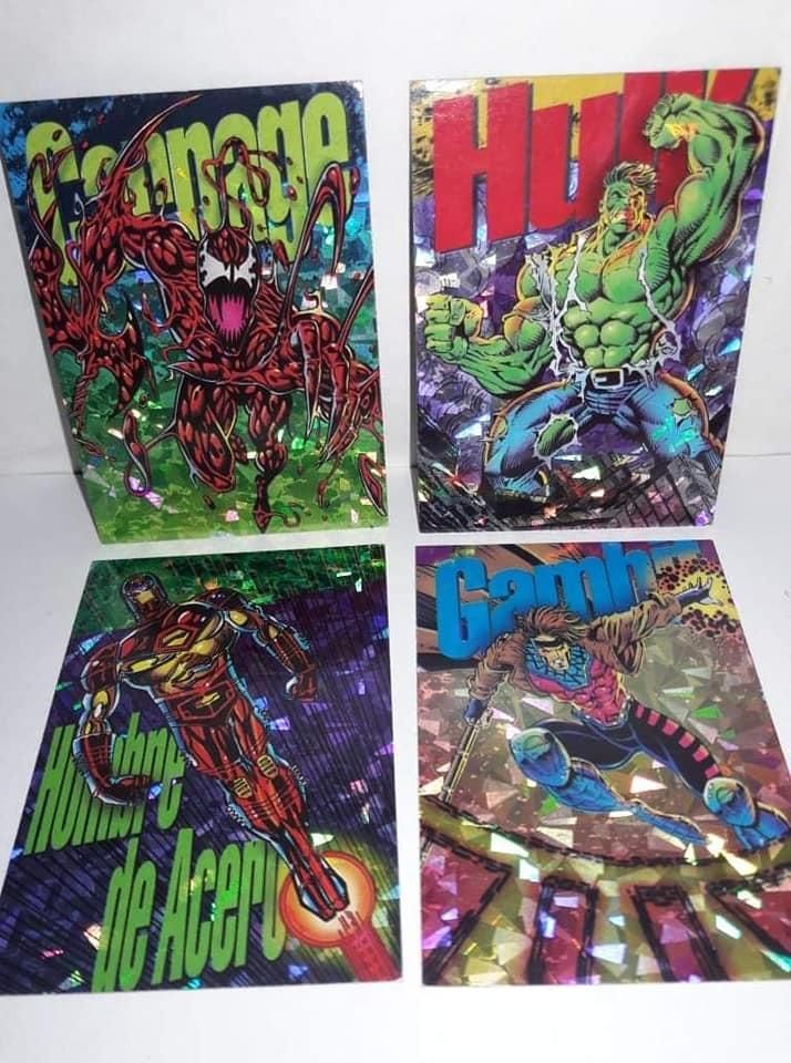 Pepsicards " Marvel " originales noventeros