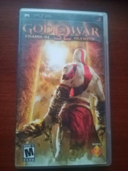 Acepto cambios. God of War Chain of Olympus. PSP. Solo WSP.