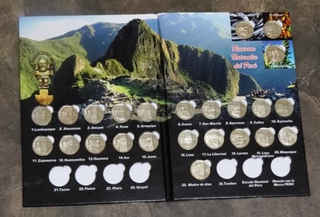 Colección Monedas riqueza y orgullo del Perú
