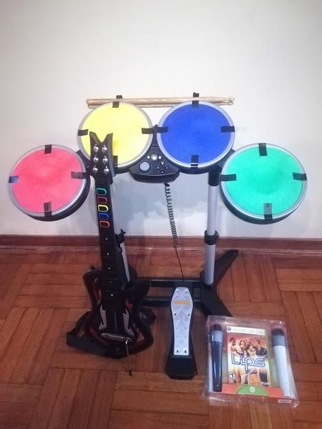 Set Instrumentos Rock Band 3 - Xbox 360