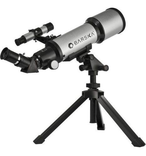 Telescopio Refractor Barska Starwatcher 400x70mm Con Tripode