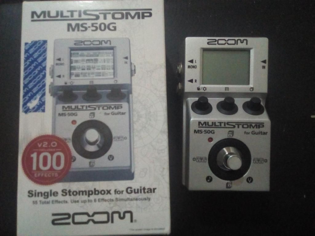 Vendo pedal multistomp zoom ms50g