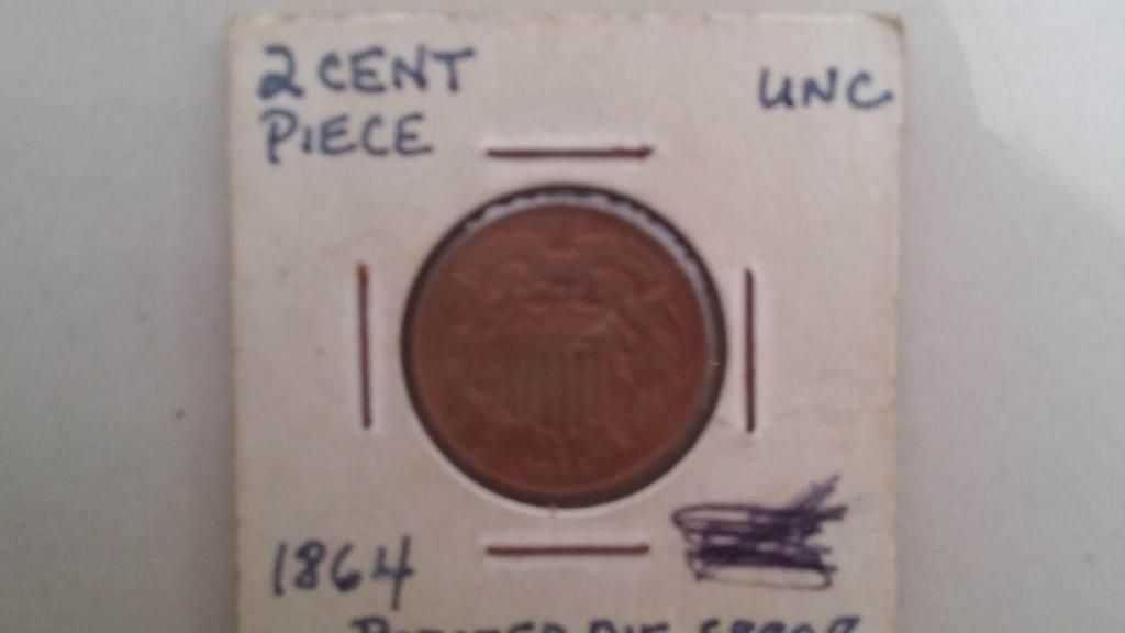 moneda de 2 centavos usa con imagen con falla 