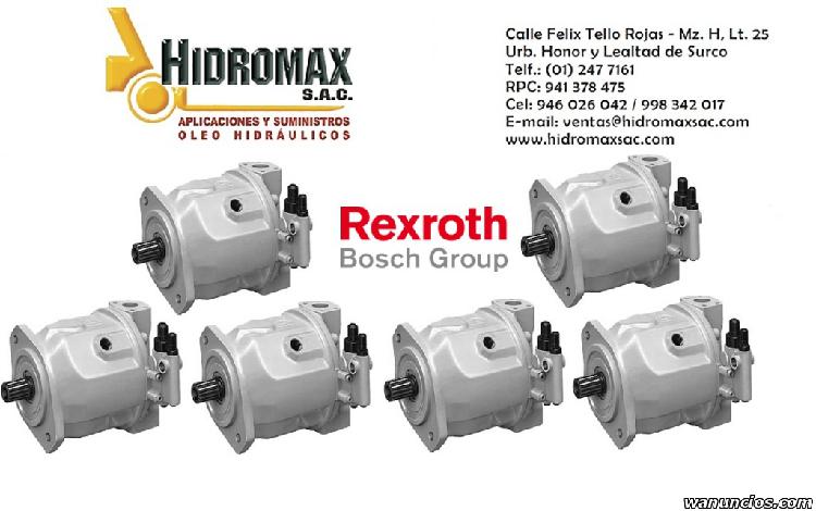 BOMBA DE PISTONES REXROTH A10VO100