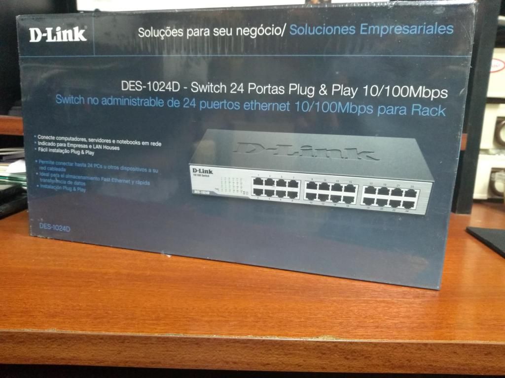 D-link Switch 24 Puertos Des-d