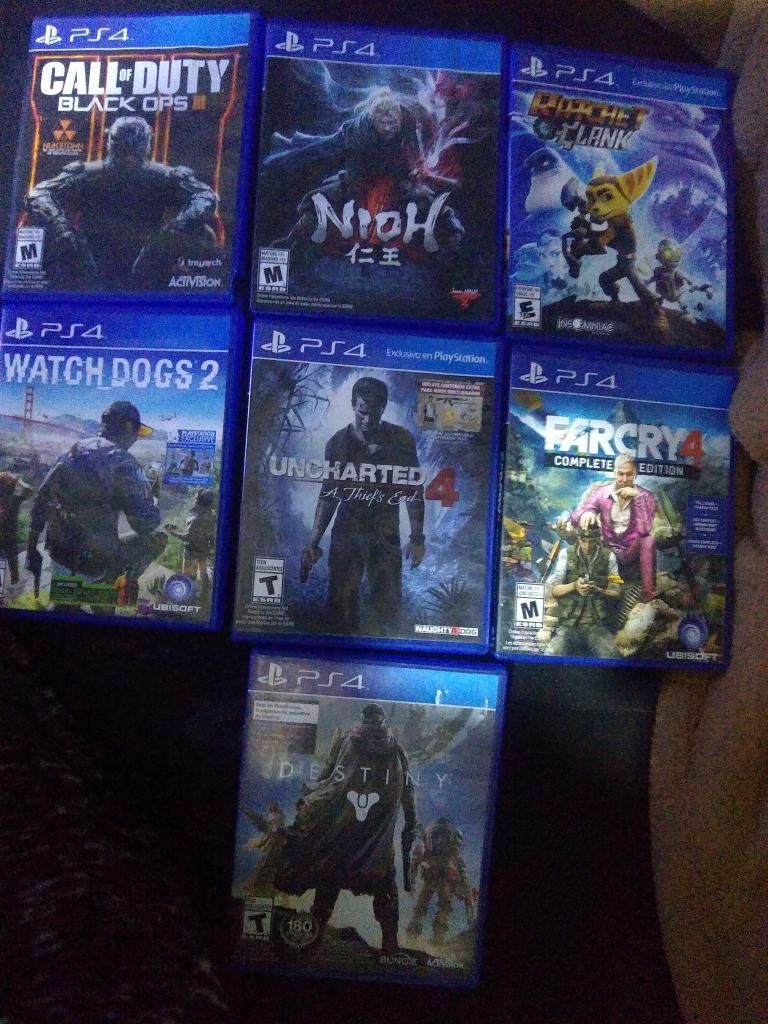 Juegos Ps4 Vendo O Cambio