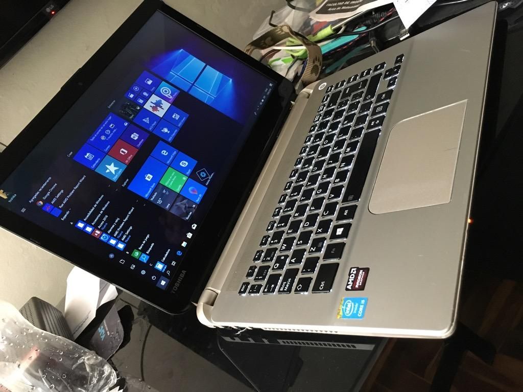 Laptop Toshiba Core I5 Full Video