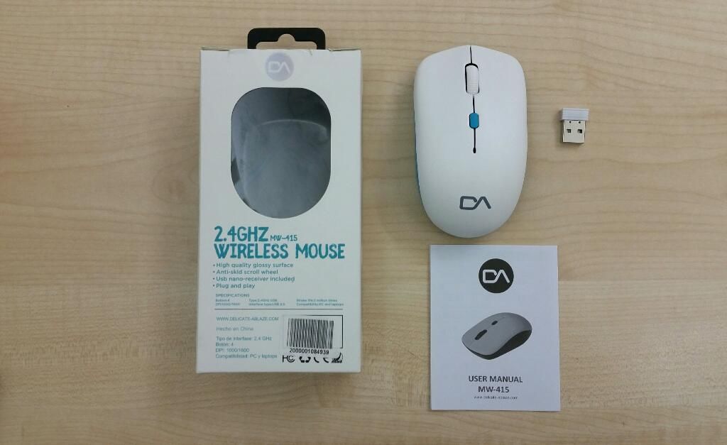 Mouse Inalambrico 2.4ghz Bateria AA