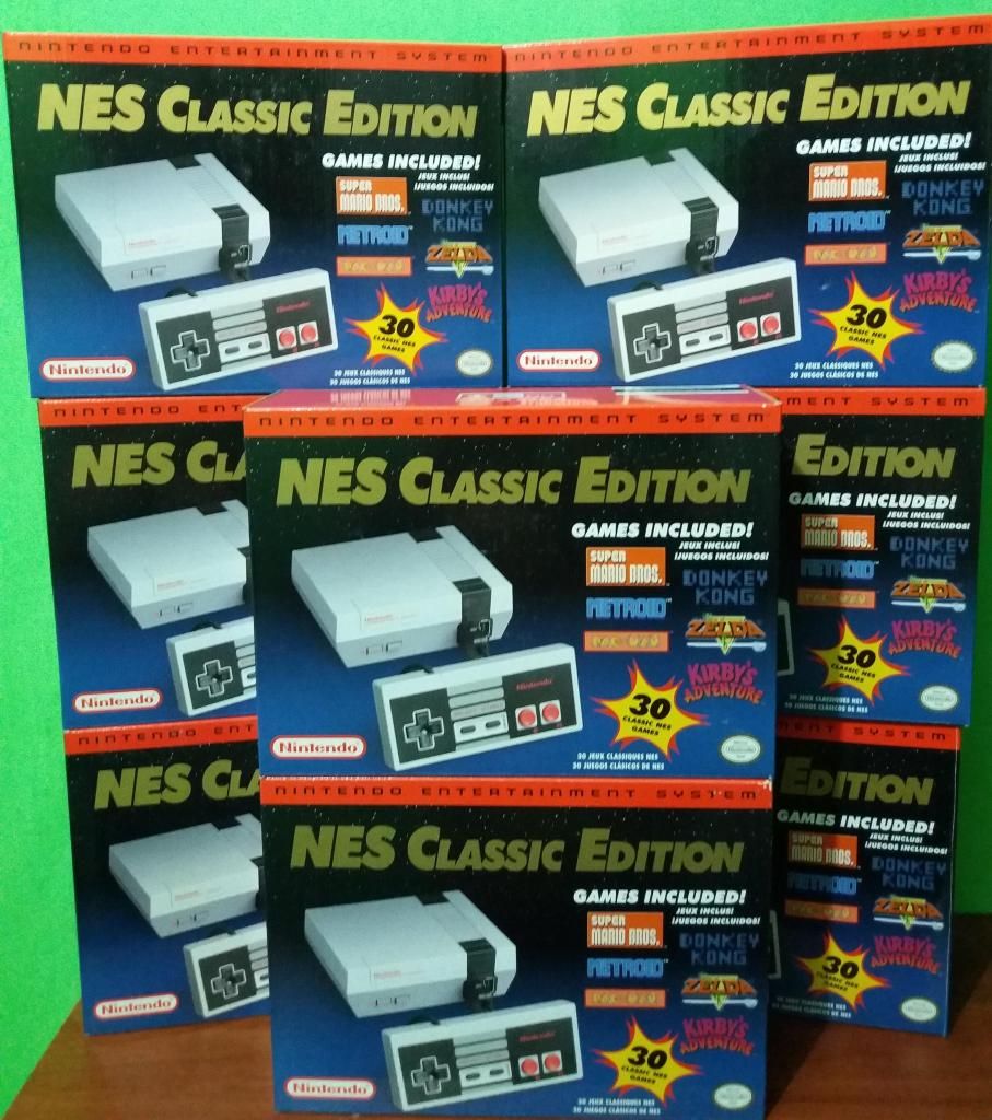 Nintendo Mini Nes Classic Edition sellado con Garantia