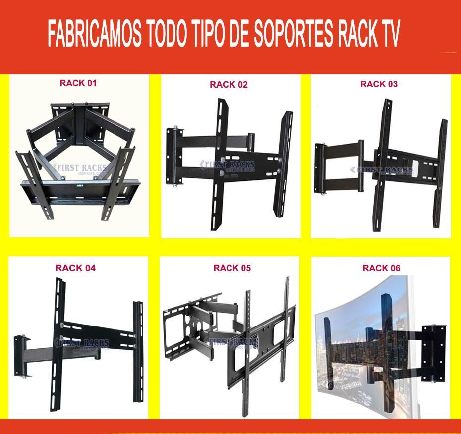 RACK TV MOVIL, FIJO, TECHO, RODANTE / FABRICAMOS../ Telf