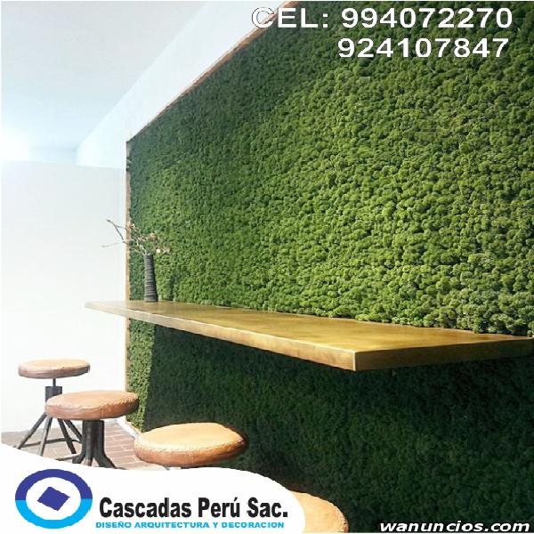 jardin vertical artificial, plantas verticales, muro verde