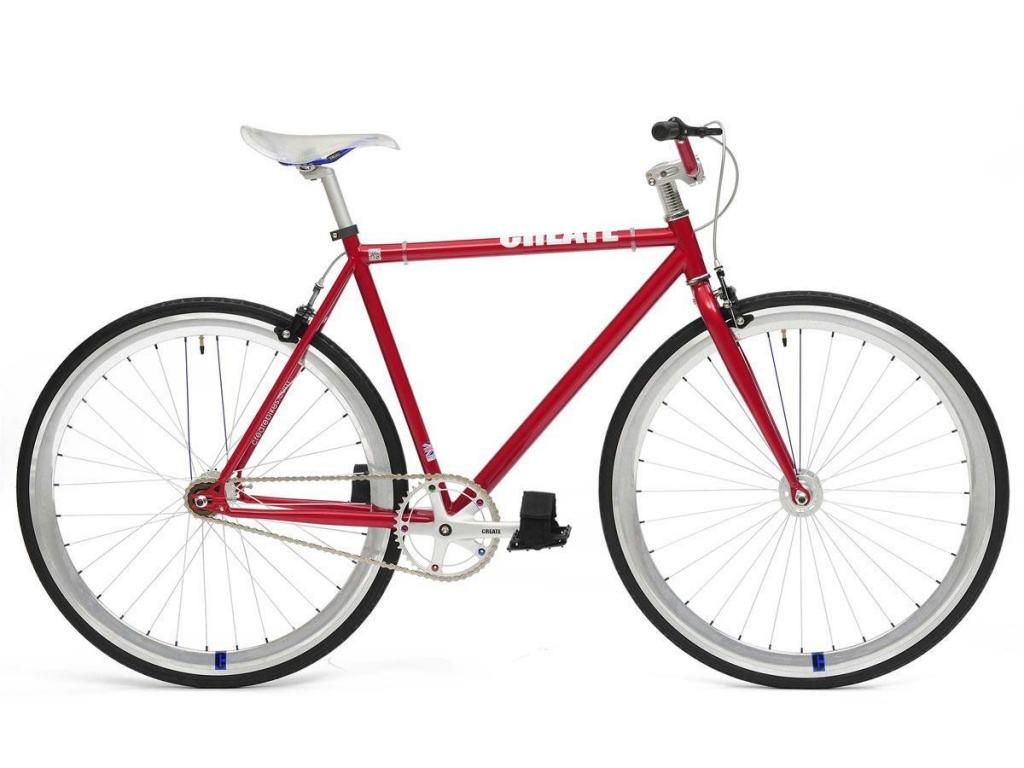 Bicicleta fixie CREATE 700C, marco talla M, NUEVA.