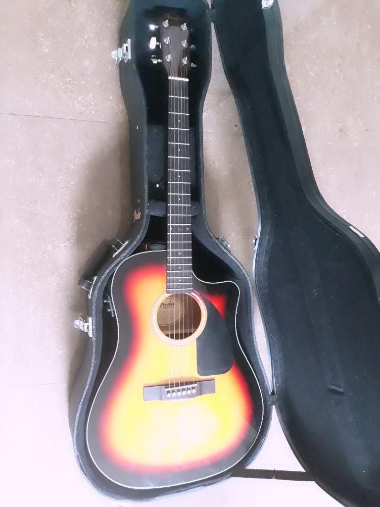 Hard Case Fender para Guitarra Jumbo