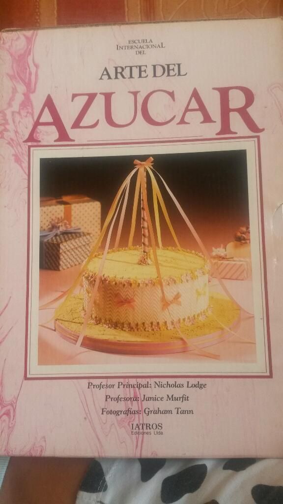 Libro de Repostería El Arte Del Azucar