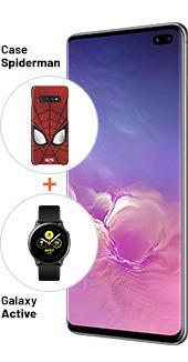 Pack Spiderman Galaxy S10 Plus Prism Black-equipo Libre-el