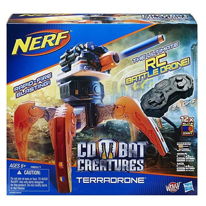 Robot Nerf con control remoto