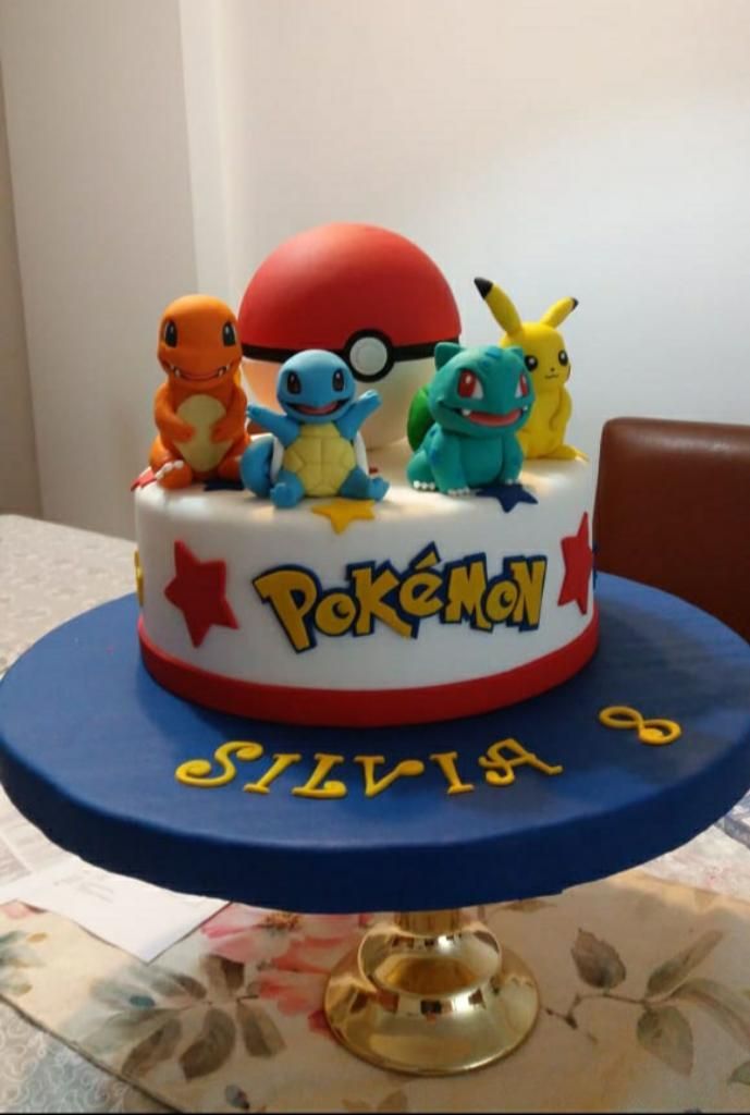 Torta Tematica Maqueta Pokémon