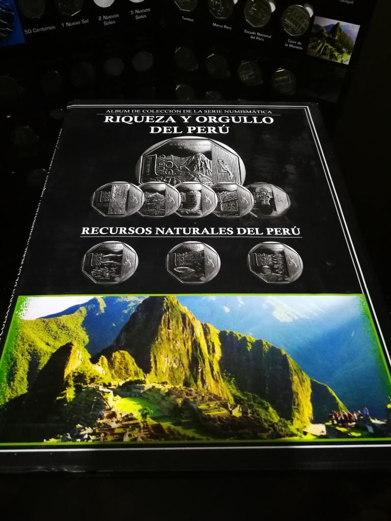 Álbum de Monedas Del Peru