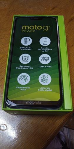 Motorola G7 Power Nuevo Con Caja - 64gb 4gb Ram