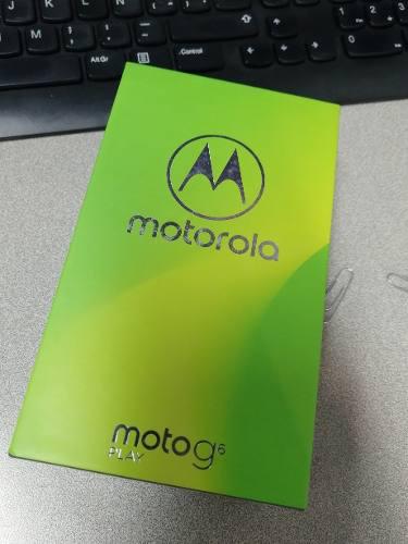 Motorola Moto G6 Play Deep Indigo 32gb 3gb Ram Nuevo