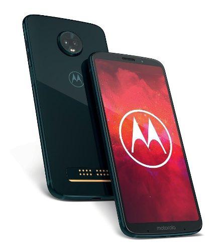 Motorola Moto Z3 Play L/fáb. 4g 128gb 6gb 12mp 5mp Sellado