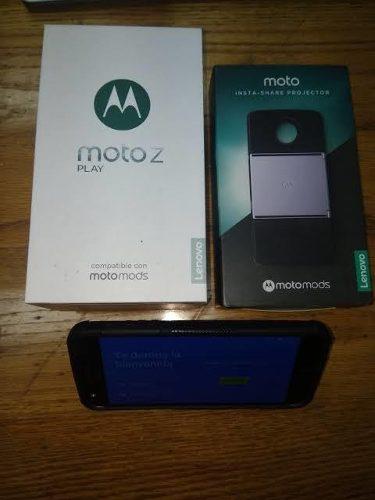 Motorola Moto Zplay+proyector+dualsim+parlante+sd16gb