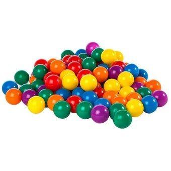 100 Pelotas De Estimulación De 6 Diametro - Multicolor