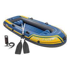Bote Inflable Intex Challlenger 3 Camping, Playa Y Piscina