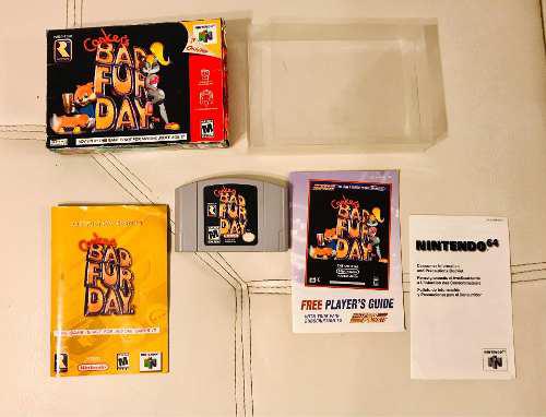 Conker,s Bad Fur Day Completo En Caja - Nintendo 64